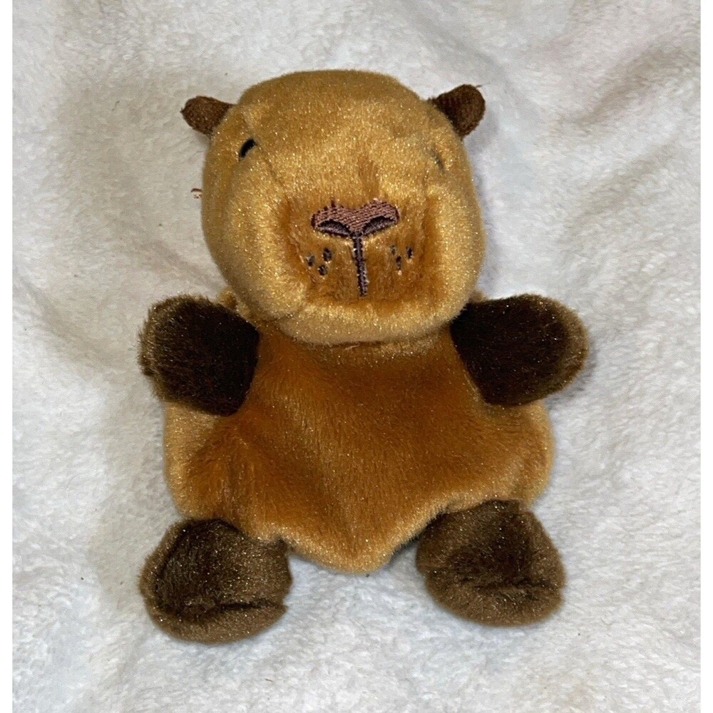 Aurora Palm Pals Sid Capybara plush toy